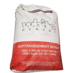 Цемент белый ПЦБ 1-500-ДО (25кг)