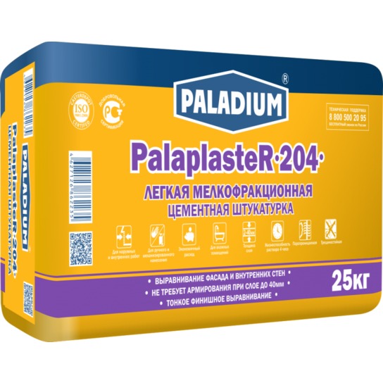    Paladium PalaplasteR-204 (-204) 25 
